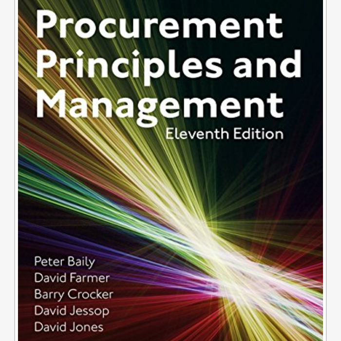 Jual Buku - Procurement, Principles & Management Peter Baily Et Al ...