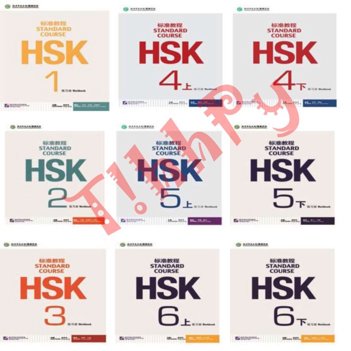 Jual Promo!!! Hsk Standard Course Textbook-Workbook 1 2 3 4 5 6 / Black ...