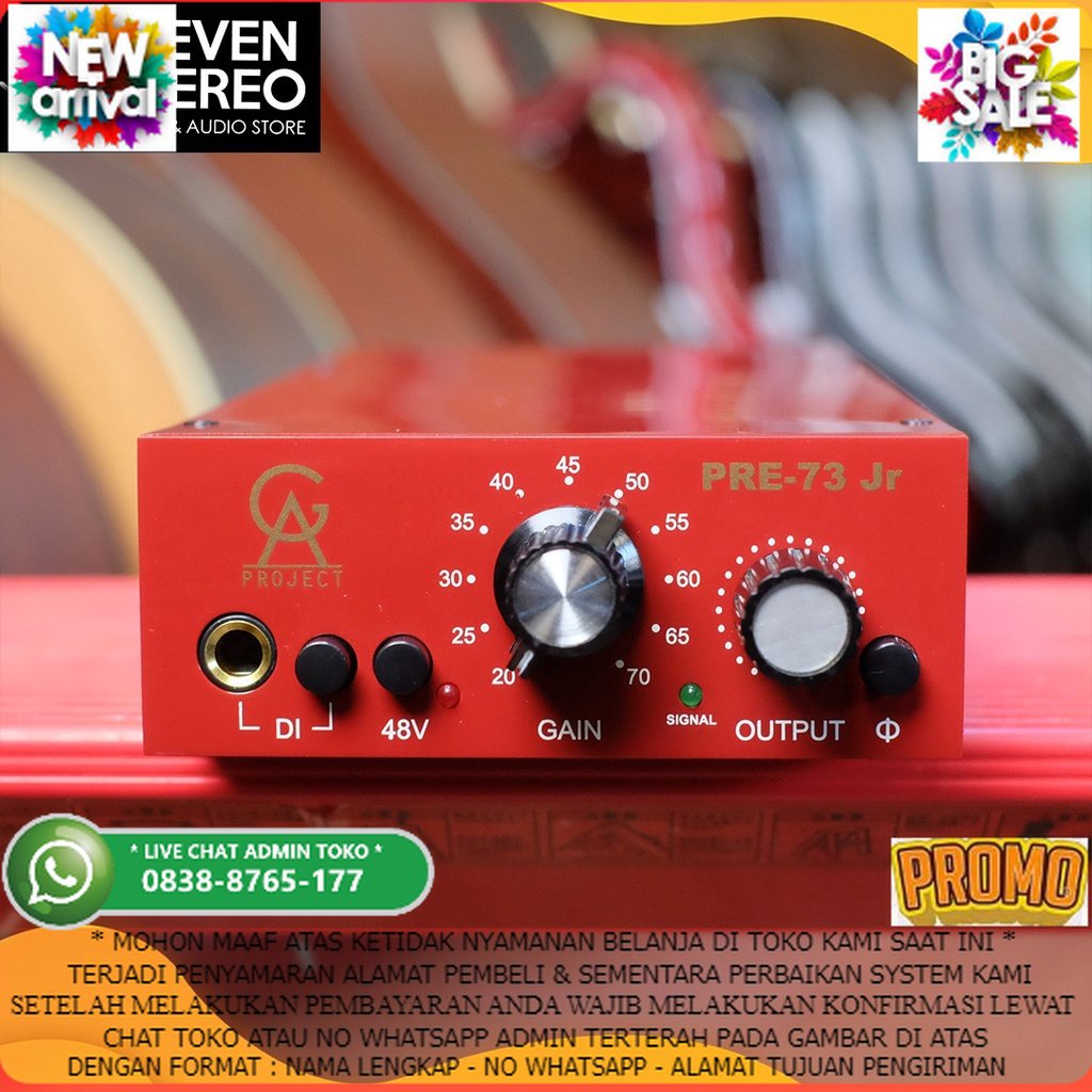 Jual GOLDEN AGE PRE73 Jr Mic Preamp Shopee Indonesia