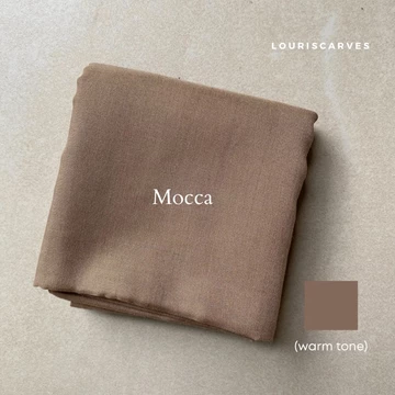 Louriscarves Paris Premium (Paris Voal) Jahit Tepi 110x110