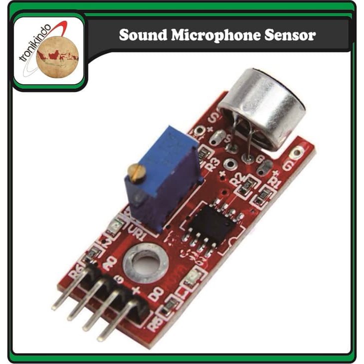 Jual Sound Mic Microphone Sensor Suara Sensor Detection Module Arduino ...