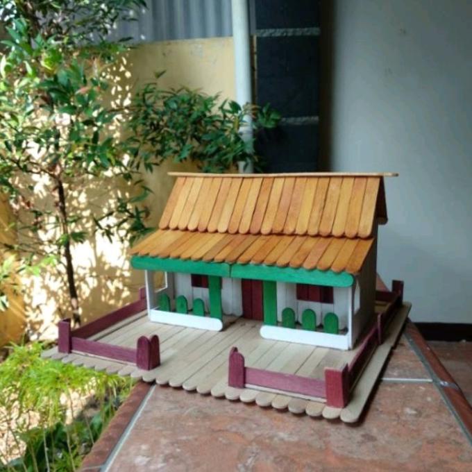 Jual Miniatur Rumah Adat Kebaya Betawihiasan Aquascapeprakaryakoleksi Shopee Indonesia