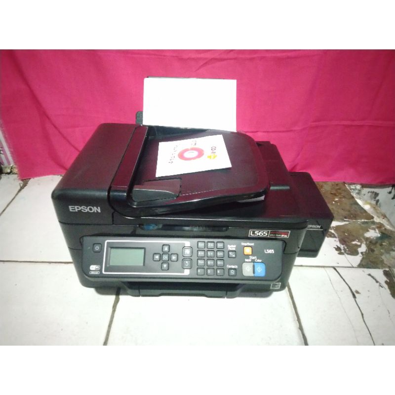 Jual Printer Epson L565 Print Scan Copy Adf Shopee Indonesia 1027