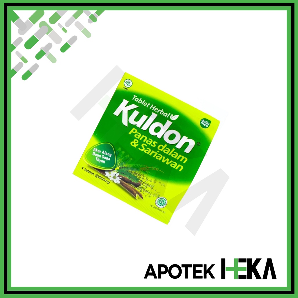 Jual Kuldon Sariawan Strip isi 4 Tablet - Meredakan Panas Dalam ...