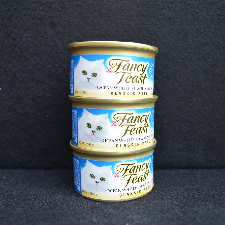 Jual Fancy Feast Ocean Whitefish & Tuna Feast Classic Pate Shopee