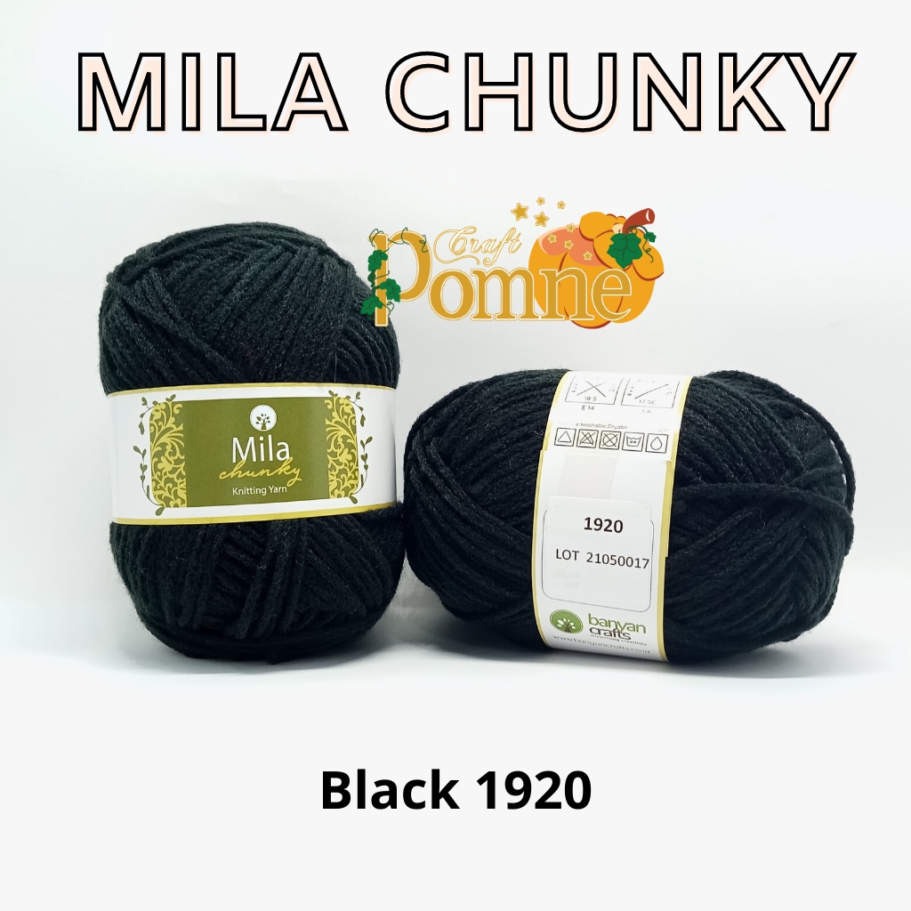 Jual Benang Rajut Mila Chunky Acrylic Braided Yarn Shopee Indonesia