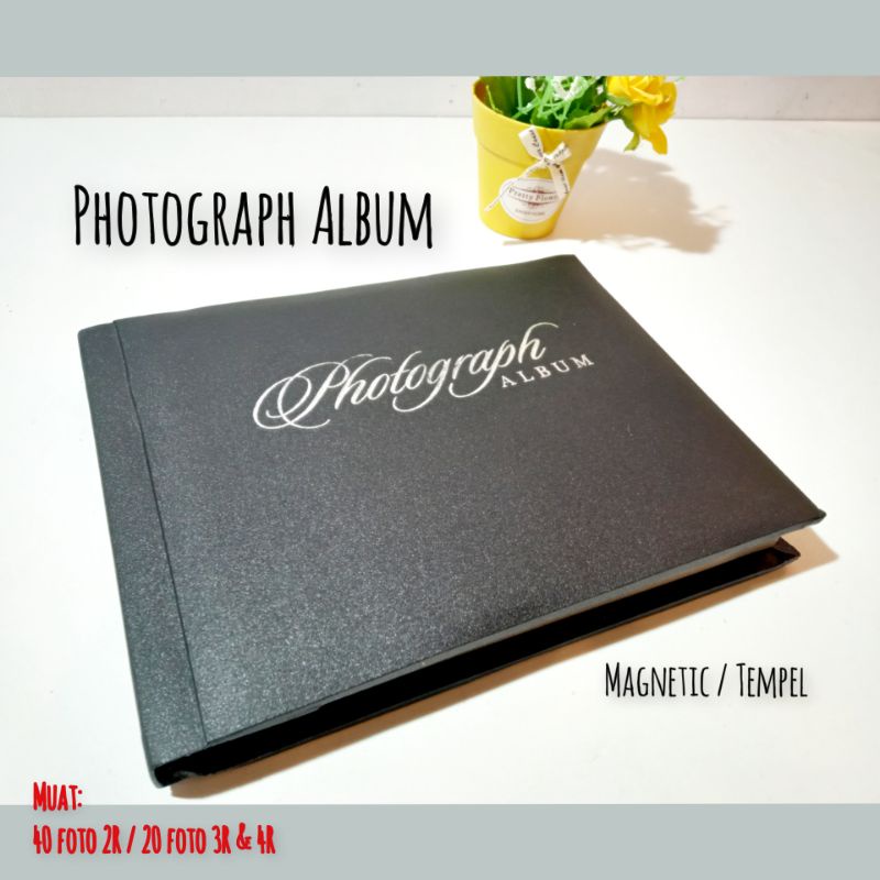 Jual [PROMO] Album Foto Perekat Mini Blacksheet 2R 3R 4R Black