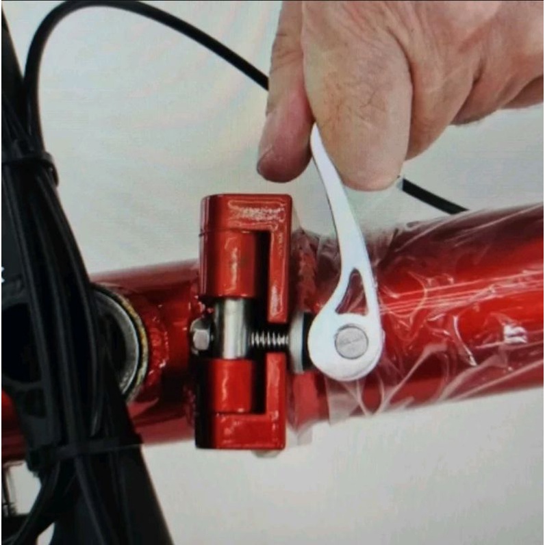 Jual Termurah .. QR Frame Seli Sepeda Lipat Folding Bike Quick Release ...