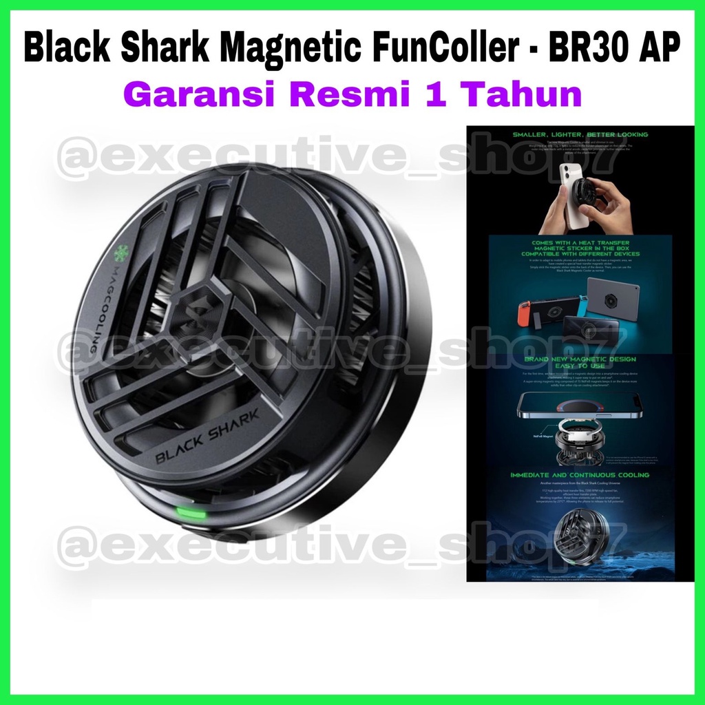 Jual Black Shark Blackshark Magnetic FunCooler / Cooler - BR30-AP ...