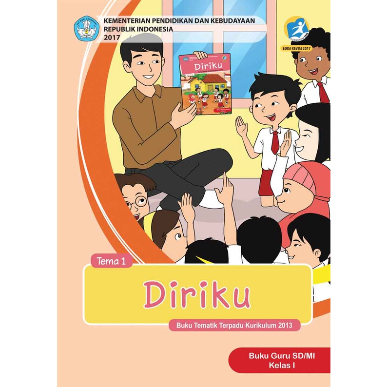 Jual Buku Guru Kelas 1 SD/MI Tema 1 - 8 Kurikulum 13 Revisi 2017 ...