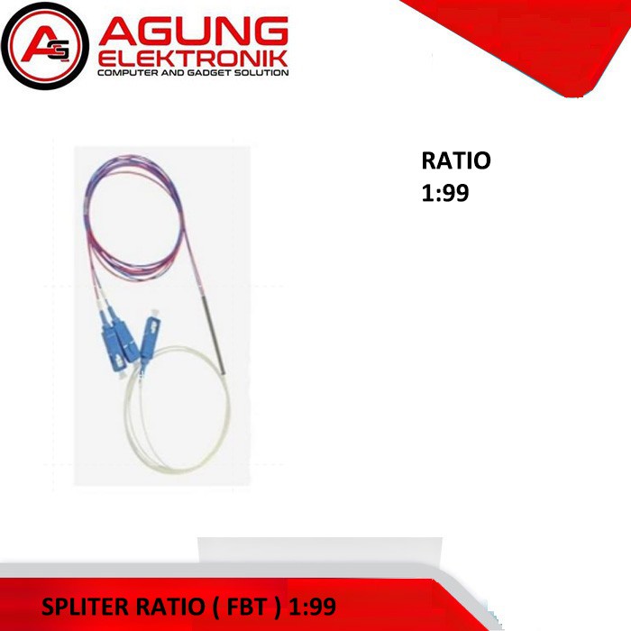 Jual Splitter ratio 1:99 Three window/FBT spliter ratio/coupler rasio ...