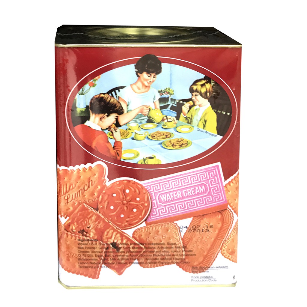 Jual Khong Guan Assorted Biscuits Gr Kue Kering Kaleng Merah Biskuit Aneka Rasa Khongguan