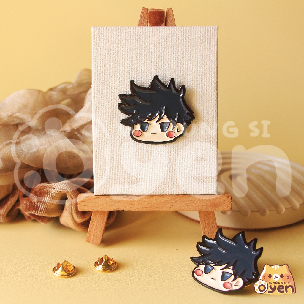 Jual Jujutsu Kaisen Enamel Pin (Megumi Gojo Inumaki Sukuna Nanami Toji ...