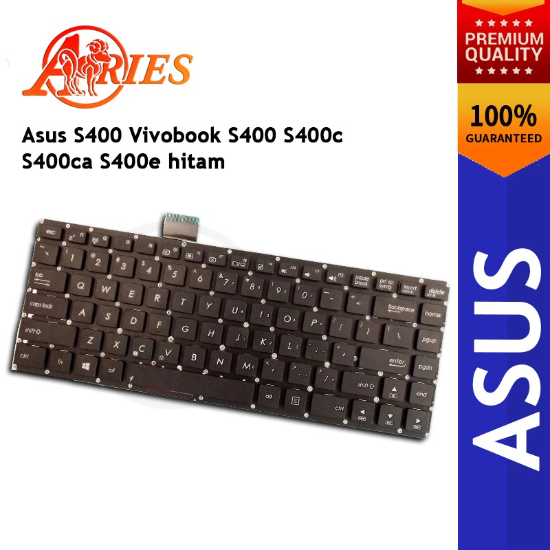 Jual Keyboard Laptop Asus S400 Vivobook S400 S400c S400ca S400e Hitam Shopee Indonesia 6248