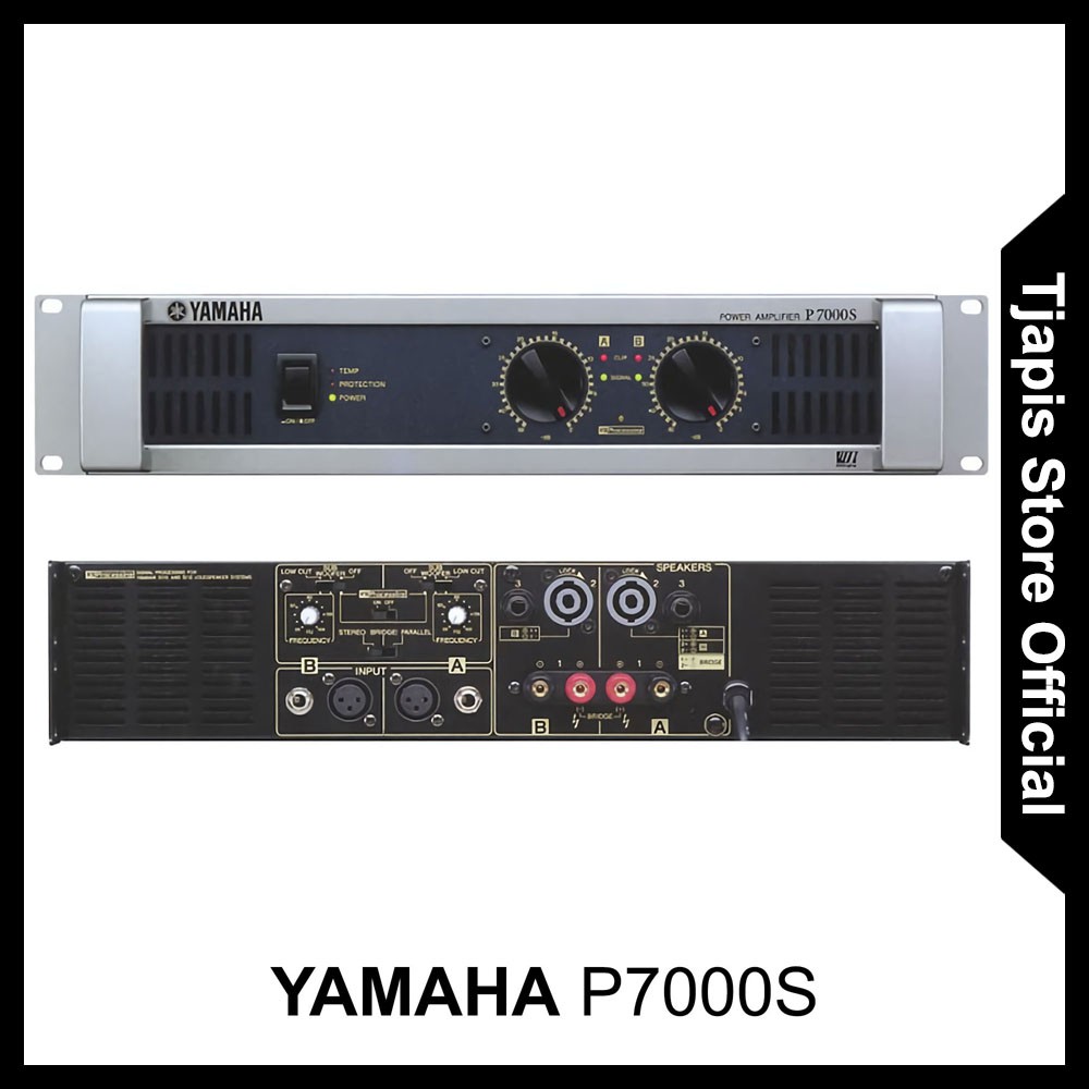 Jual YAMAHA P7000S DUALCHANNEL POWER AMPLIFIER Shopee Indonesia