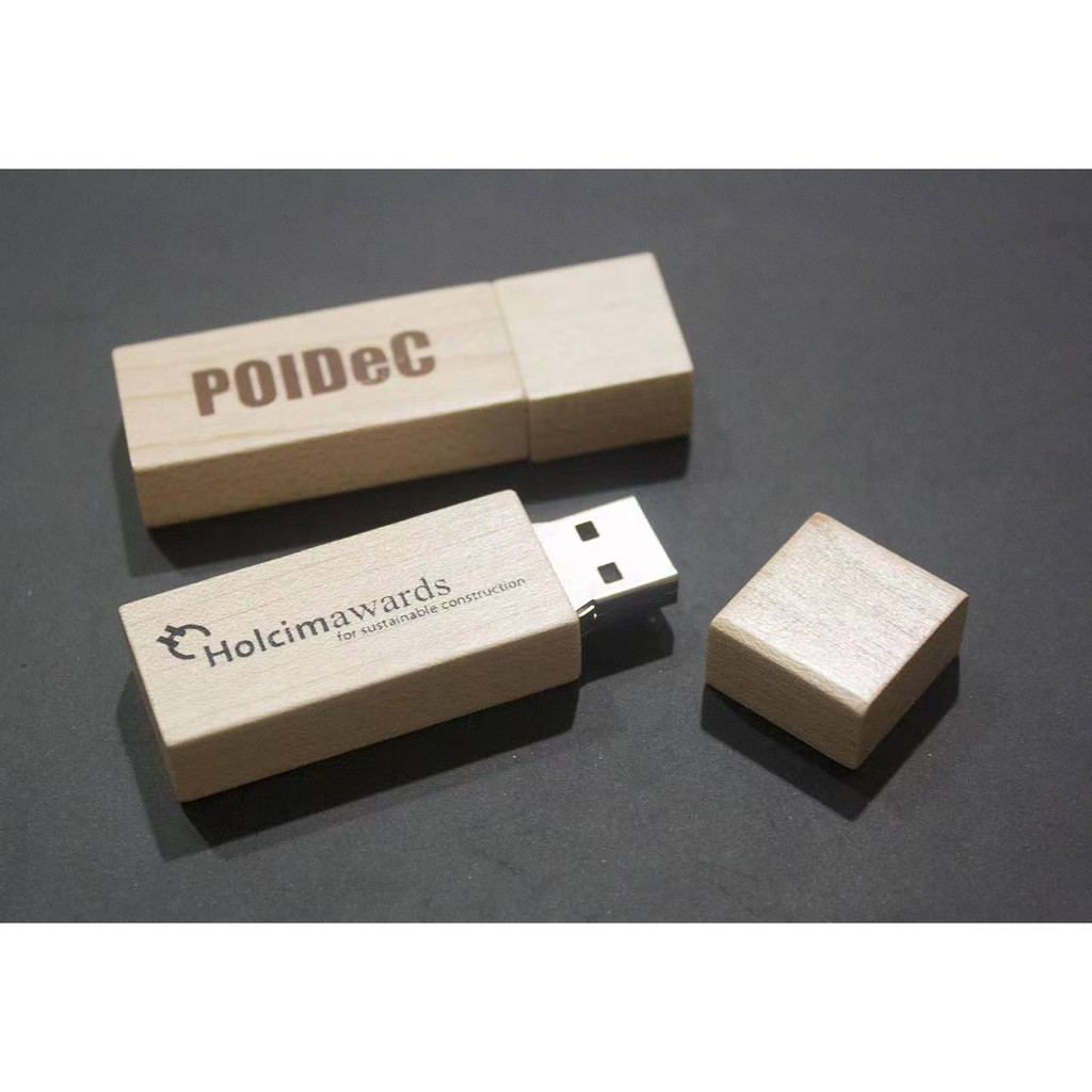 Jual USB Flashdisk kayu kotak polos 4GB 8GB 16GB FD/623 | Shopee Indonesia