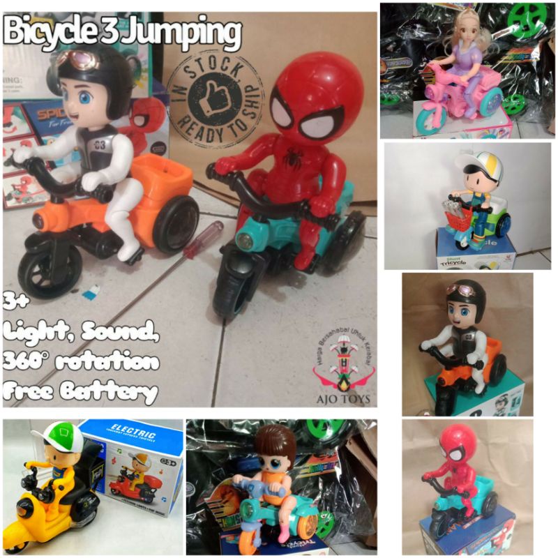 Jual MAINAN ANAK POPULER SEPEDA RODA 3 JUNGKIR BALIK 03 BICYCLE ...