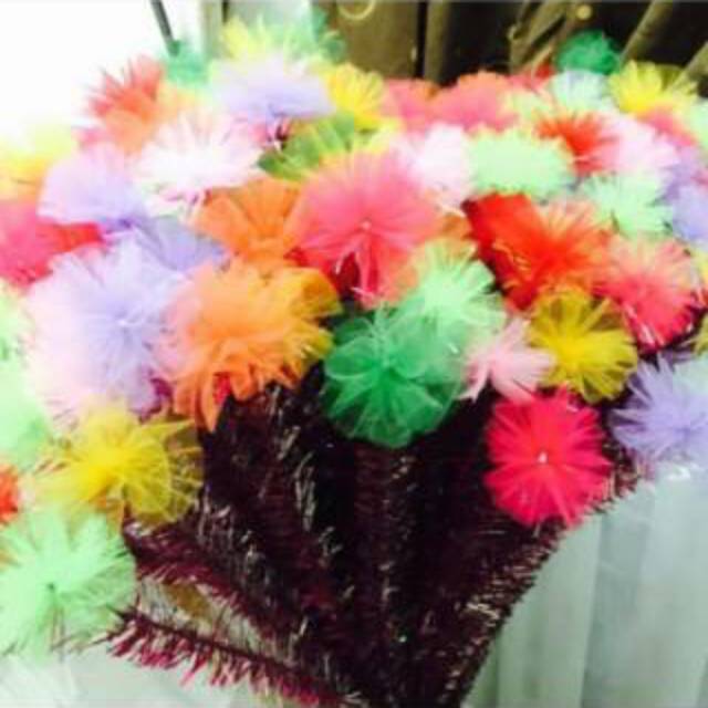 Jual 25 tangkai Bunga manggar, pokok kurma, daun ribu ribu | Shopee ...