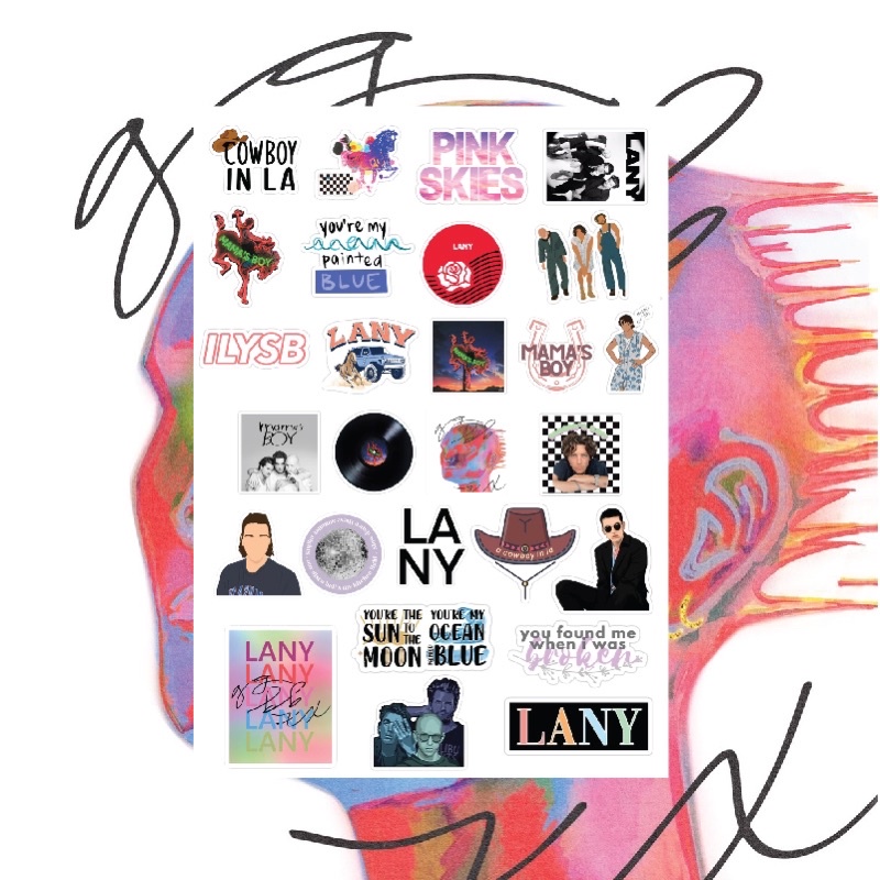 Jual Stiker LANY NEW Edition | Shopee Indonesia