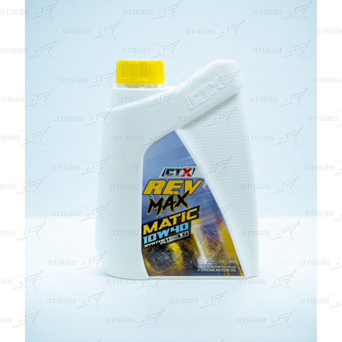 Jual CTX REV MAX MATIC 10W40 Full Synthetic Oli Semua Motor Matic 1000 ...
