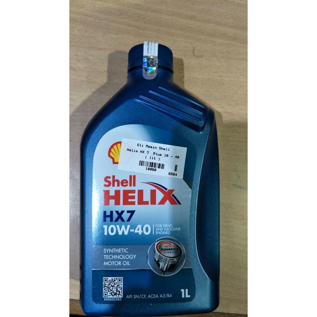 Jual Oli Motor Shell Helix HX 7 (1Lt) ASLI | Shopee Indonesia