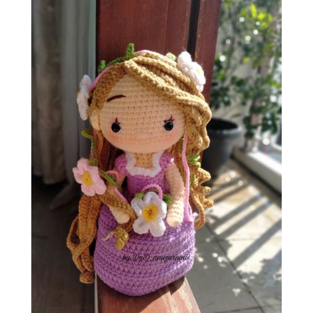 Jual bonka rajut rapunzel big size | Shopee Indonesia