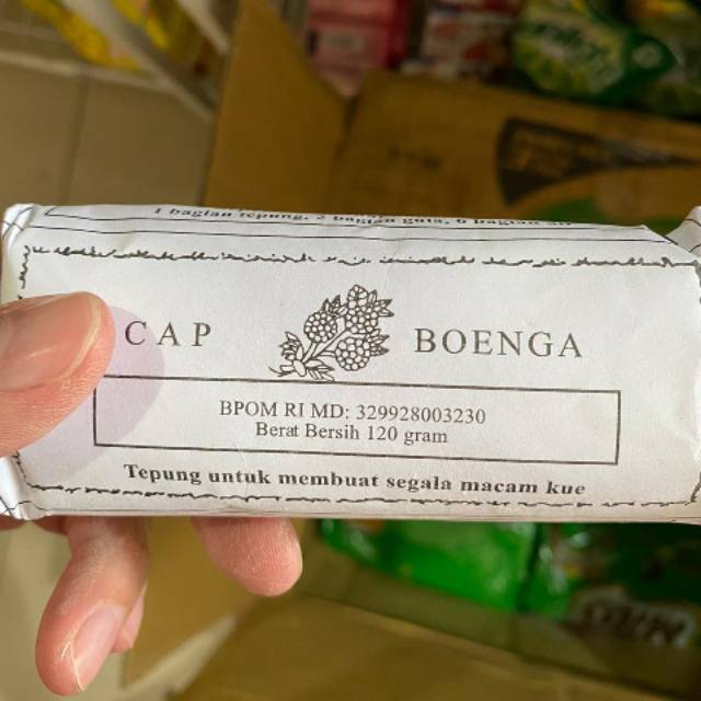 Jual Tepung Hun Kwee Cap Boenga 120 Gr Hunkue Cap Bunga Hun Kwe 120gr