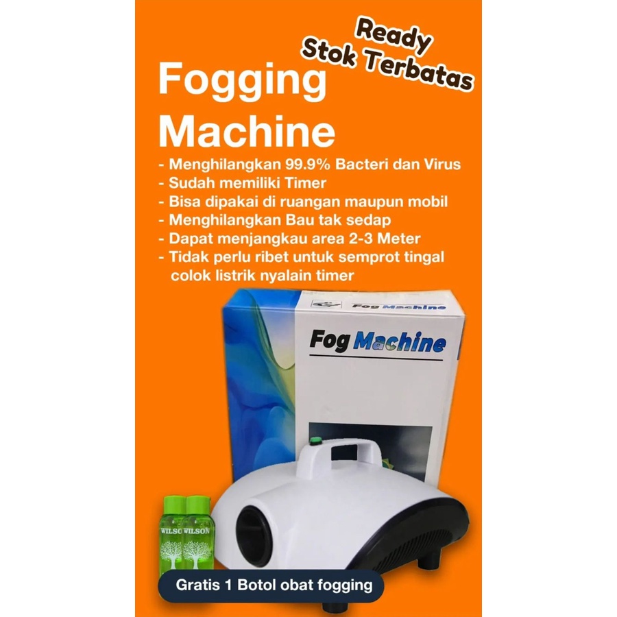 Jual Mesin Fogging Asap Mobil Ruangan Fogging Disinfectant Sprayer