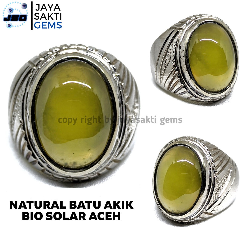 Jual Natural Batu Akik Serpentine Bio Solar Aceh Giwang BSA01 | Shopee ...