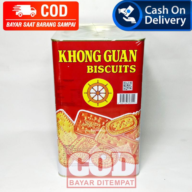 Jual KHONG GUAN KALENG BESAR 1600 GRAM | Shopee Indonesia