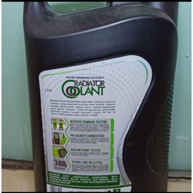 Jual Megacool Coolant Pendingin radiator Galon 5 liter | Shopee Indonesia
