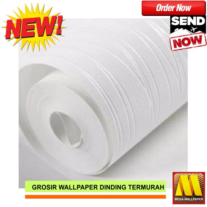 Jual Wallpaper Dinding 3d Kamar 45cm X 10m Murah Stiker Polos Putih Tekstur Serat Shopee Indonesia 5799