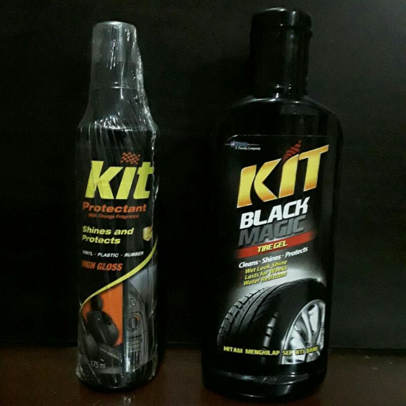 Jual KIT magic tire gel 300ml free KIT protectant spray high gloss ...
