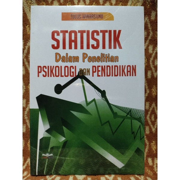 Jual Buku Statistik Dalam Penelitian Psikologi Dan Pendidikan Tulus Winarsunu Shopee Indonesia