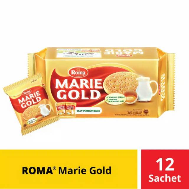 Jual Roma Marie Gold 1 pack isi 12 pcs | Shopee Indonesia