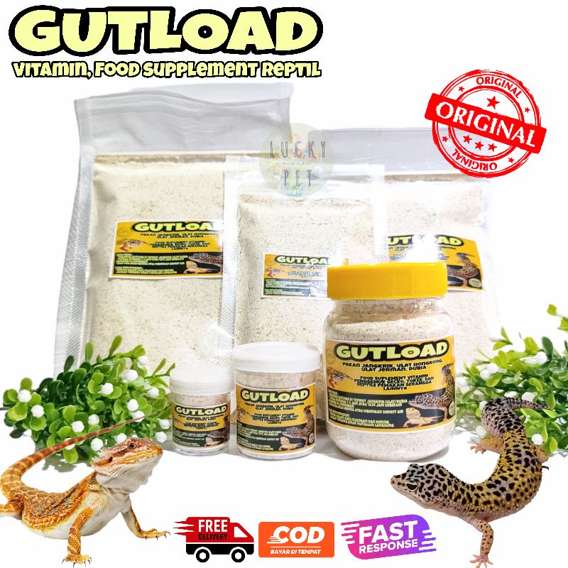 Jual GUTLOAD ESSENTIAL PAKAN SUPLEMENT SERANGGA MAKANAN JANGKRIK KECOA ...