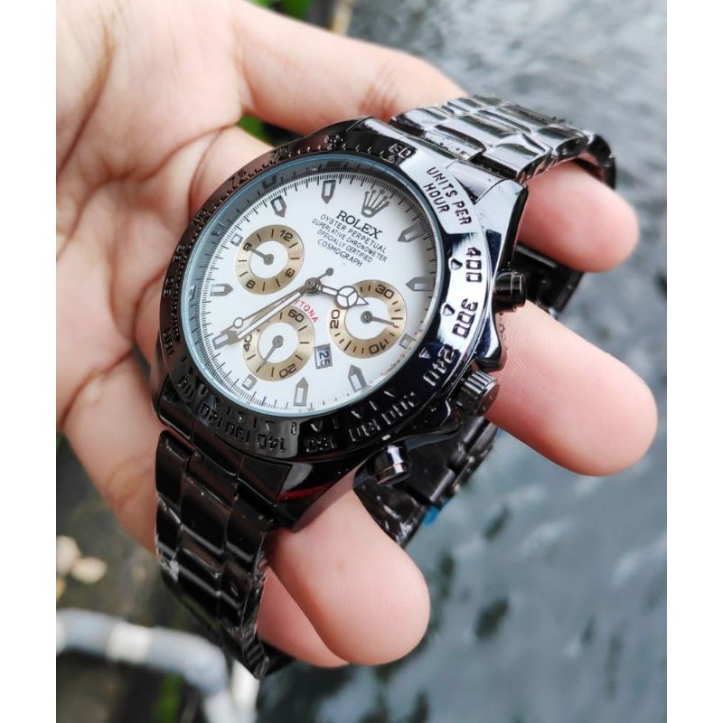 TRENDING JAM TANGAN ROLEX JAM MEWAH JAM ROLEX DAYTONA JAM TANGAN PRIA WARNA FAVORIT KESUKAAN