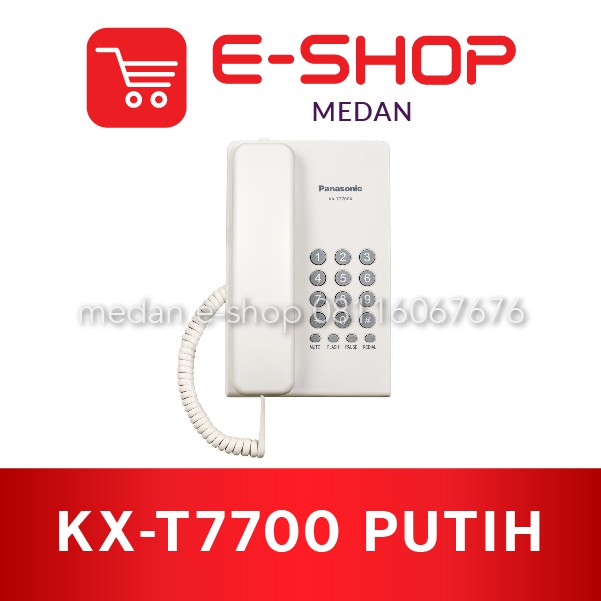 Jual Panasonic KX-T7700 - Pesawat Telepon Rumah Kantor Single Line ...