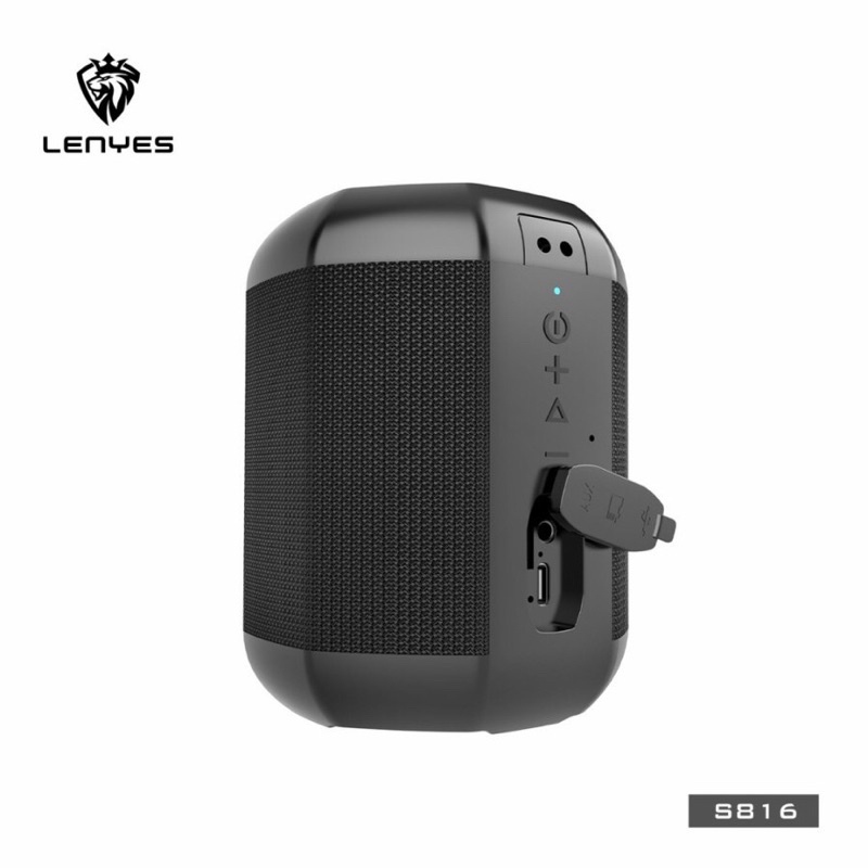 Jual Speaker Lenyes S816 Bluetooth Waterproof ipx6 bass 5.0 | Shopee ...