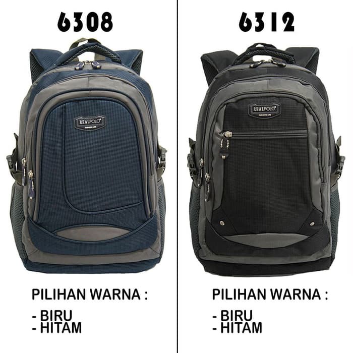 Jual Tas Pria Ransel Punggung Murah L U Real Polo Tas Ransel Backpack Gratis Bag Cover