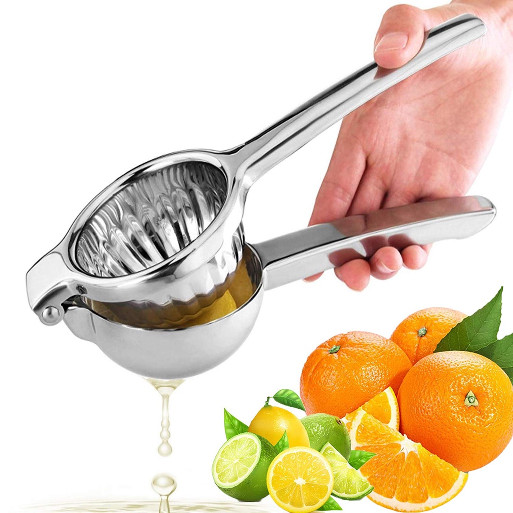 Jual Alat Peras Perasan Lemon Squeezer Jeruk Nipis Stainless Steel Besi ...