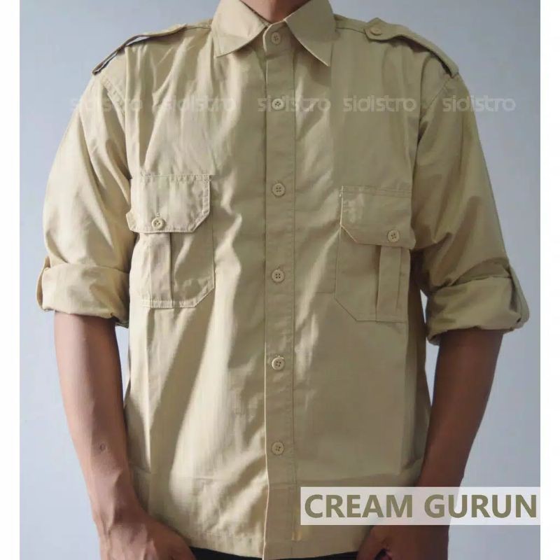 Jual Baju Kemeja Pdl Pdh Lapangan Outdoor Bahan American Ripstop Lengan ...