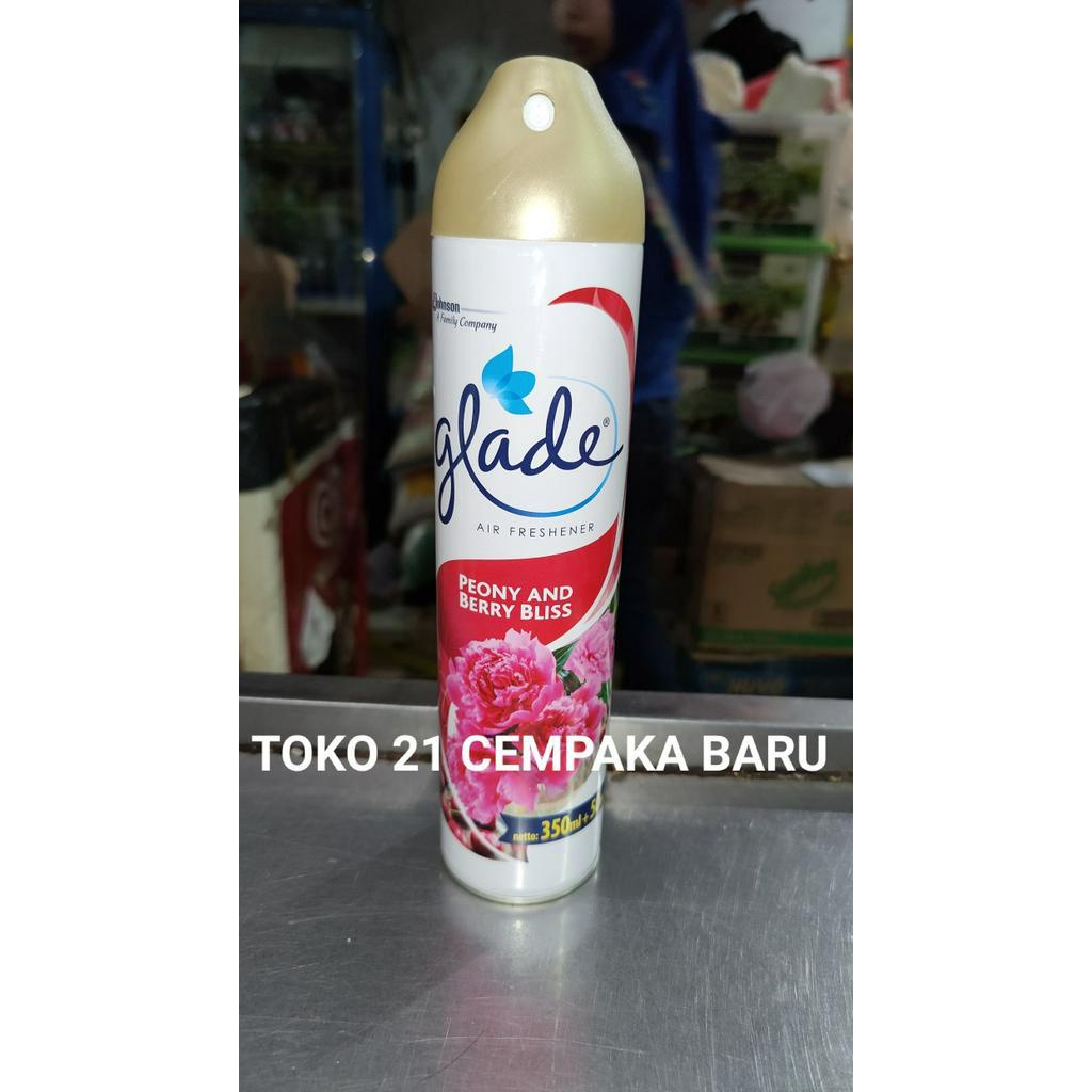 Jual Glade Aerosol Spray Wangi Peony And Berry Bliss Kaleng 350 ml