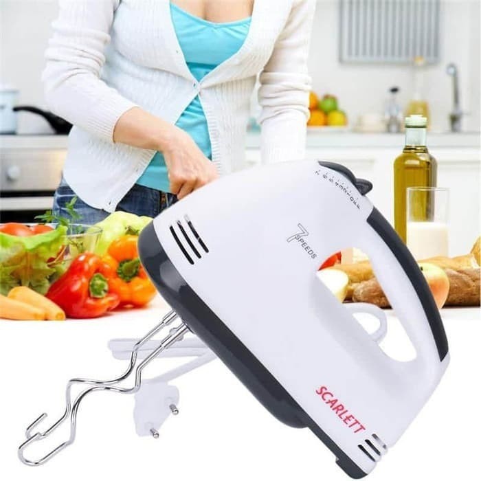 Jual Super Hand Mixer 7 SPEED Pengocok telur dan kue Multifungsi 7