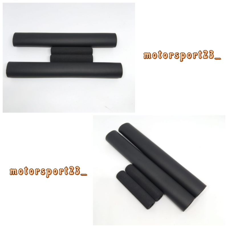Jual Busa Stang Polos Hitam Empuk Plus Busa Sarung Handle Rem polos
