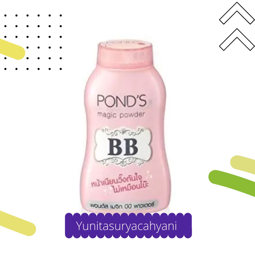 Jual Ponds Magic Face Powder Bedak Tabur Wajah Bb Talcum 50 gr exp 2026 ...