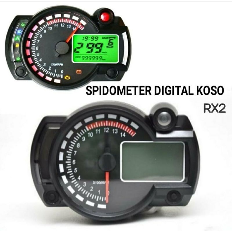 Jual Speedometer Spidometer Spido Spedo Koso Rx2n Rx 2 N Digital