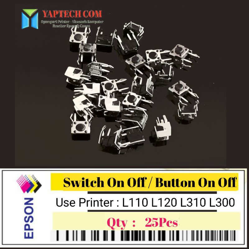 Jual Tombol Panel On off Epson L120 L310 L110 L300 Button On Off ...