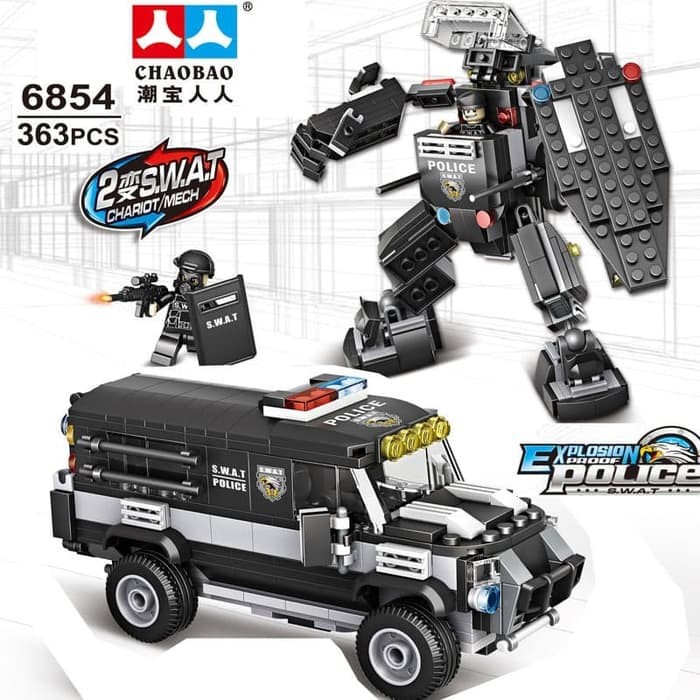 Lego swat robot sale