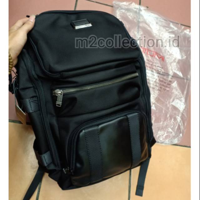 Jual TUMI Alpha Bravo Tyndall Utility Backpack Black | Shopee